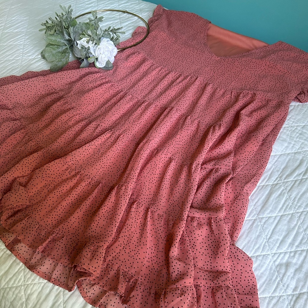 Jodifl Boho Shabby Chic Swing Dress